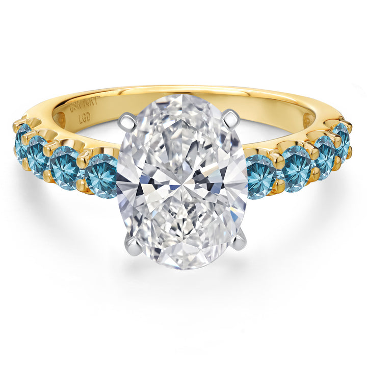 Ring in 14K Two Tone Gold