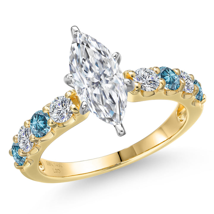 6_Ring in 14K Two Tone Gold