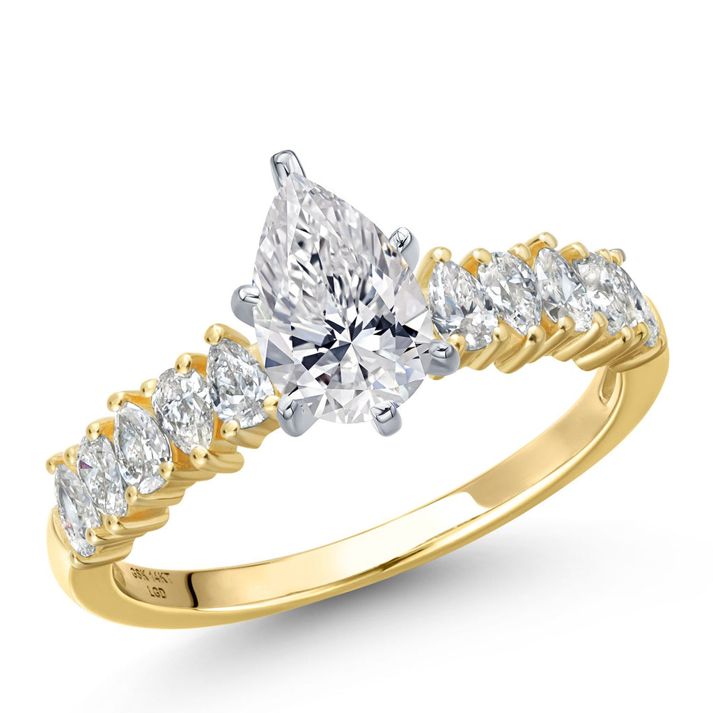 Center 1ct_6_Ring in 14K Two Tone Gold