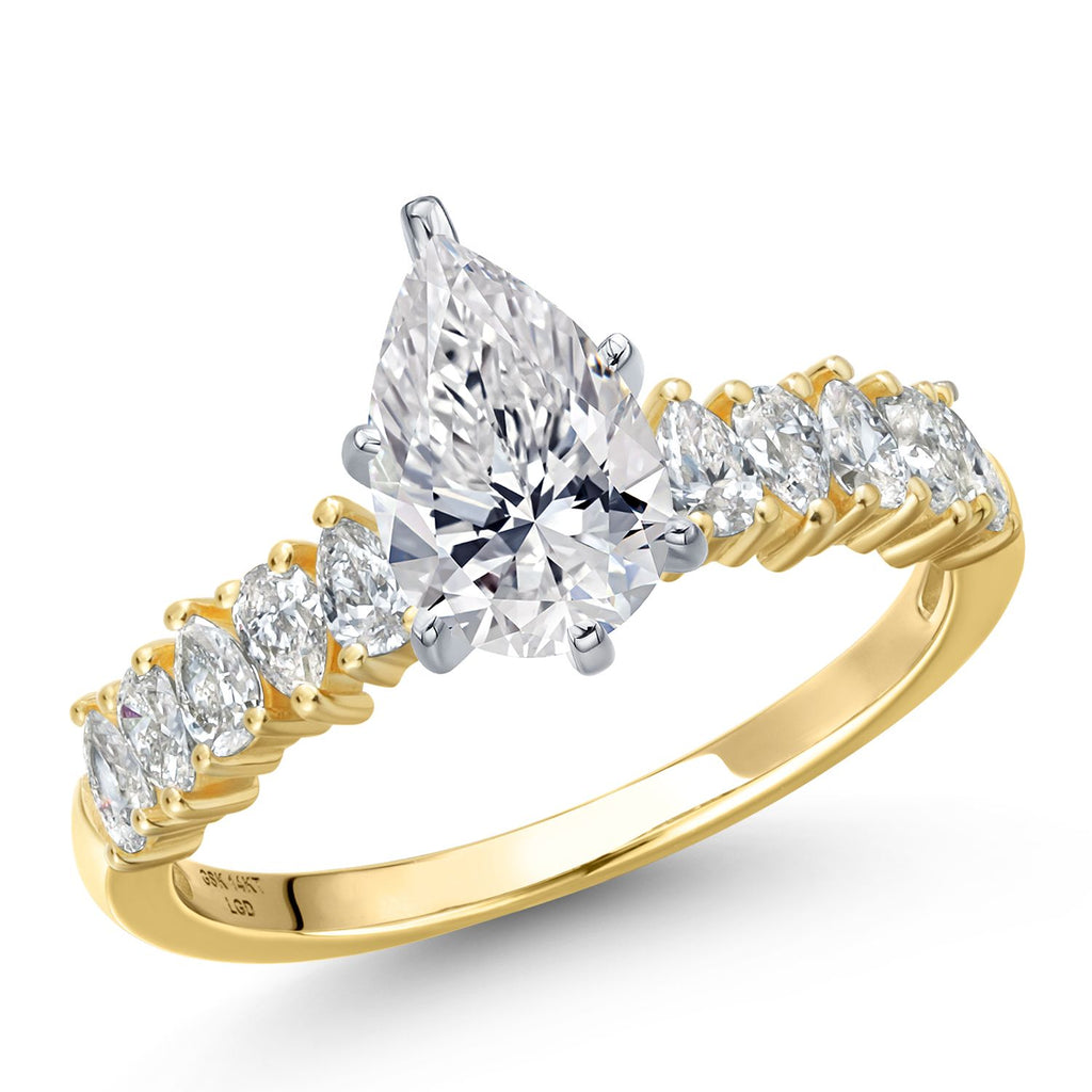 Center 1.5ct_8_Ring in 14K Two Tone Gold