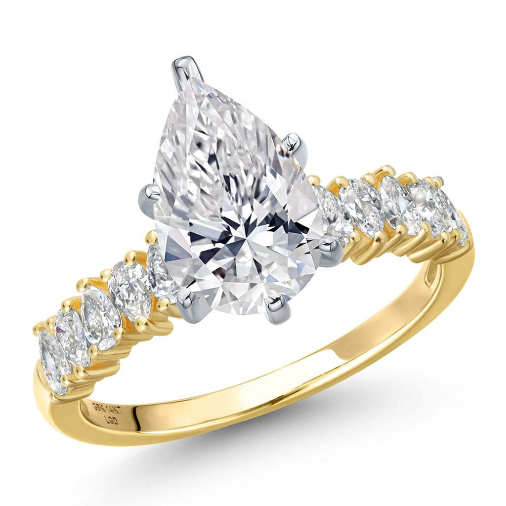 Center 3ct_6_Ring in 14K Two Tone Gold