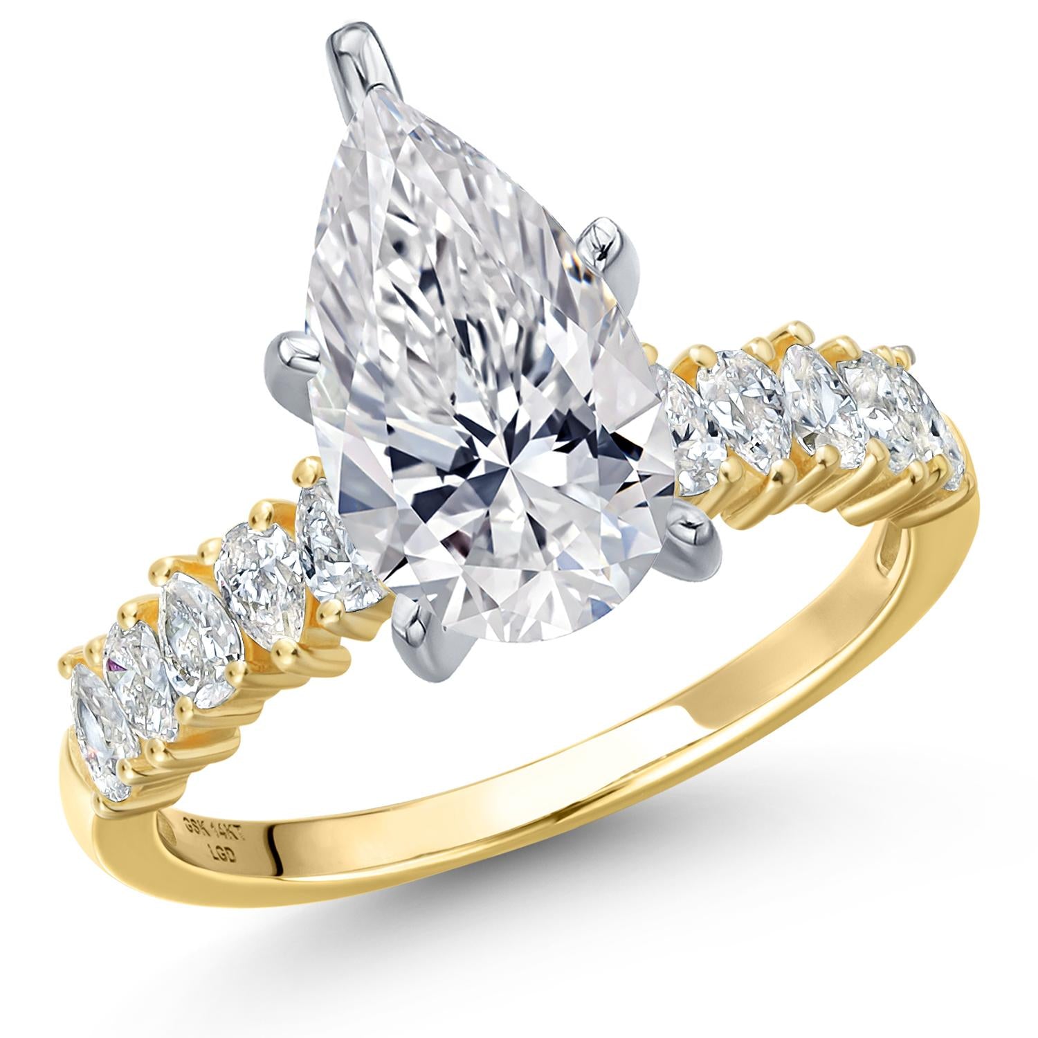 7_Ring in 14K Two Tone Gold