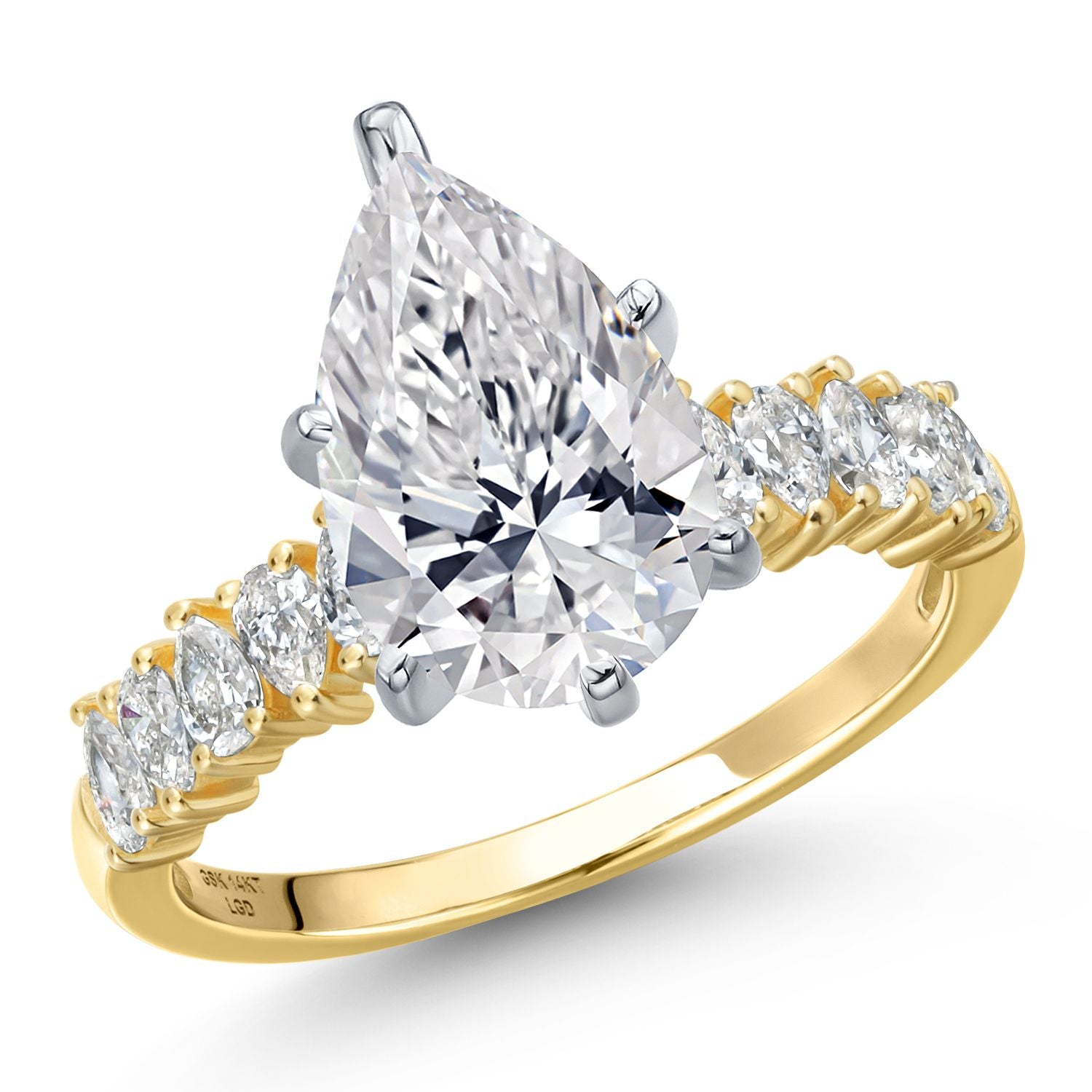 7_Ring in 14K Two Tone Gold