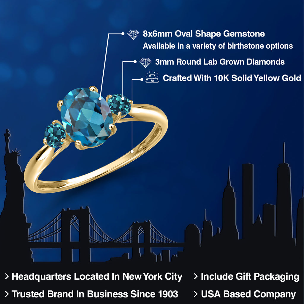 Ring in 10K Yellow Gold