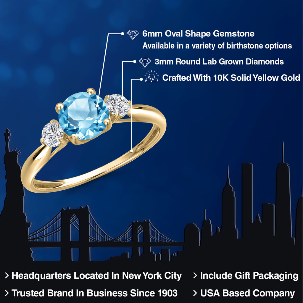 Ring in 10K Yellow Gold