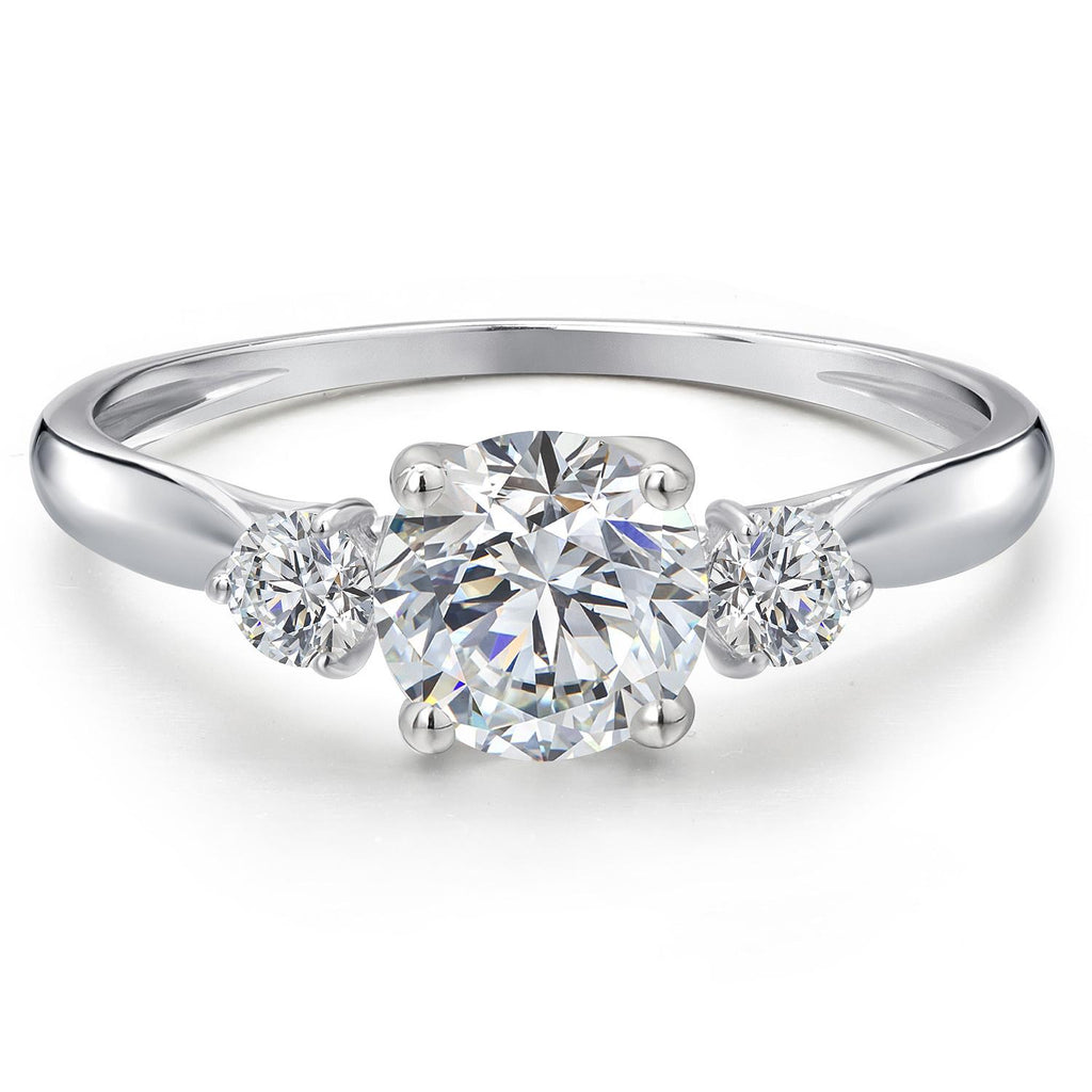 Ring in 10K White Gold