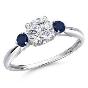 Ring in 10K White Gold