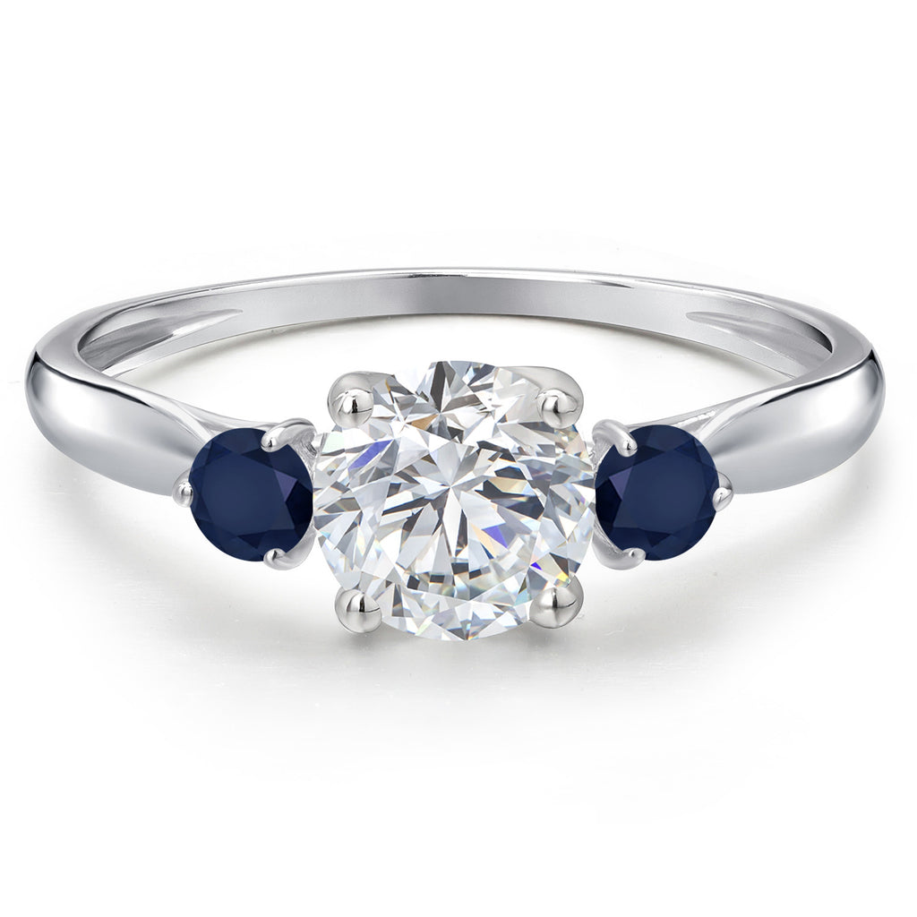Ring in 10K White Gold