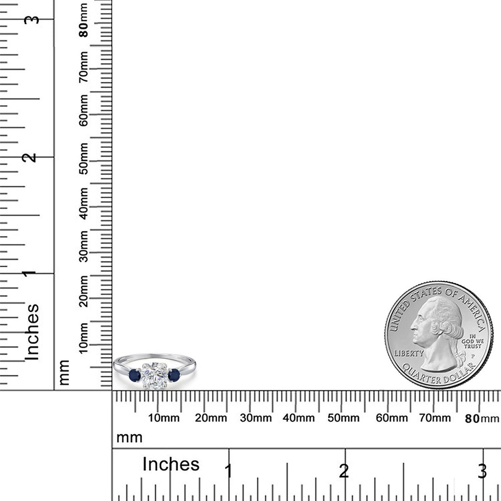 Ring in 10K White Gold