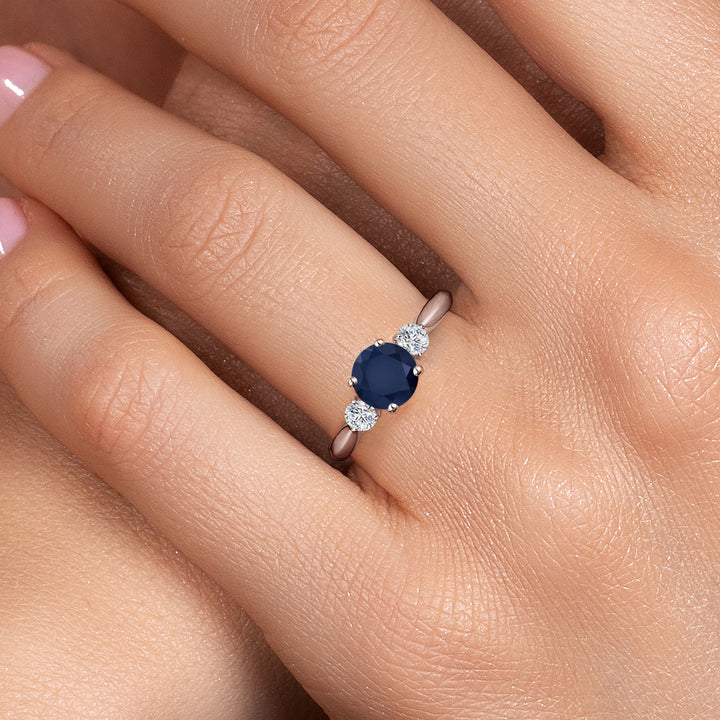 Ring in 10K White Gold