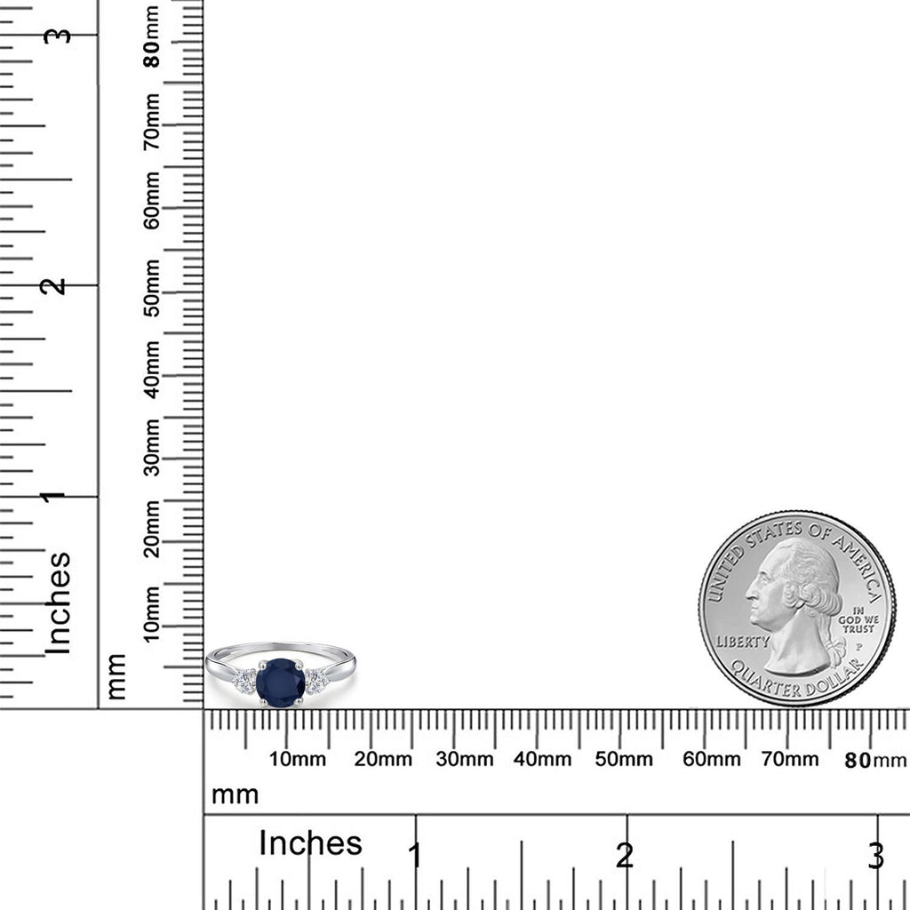 Ring in 10K White Gold