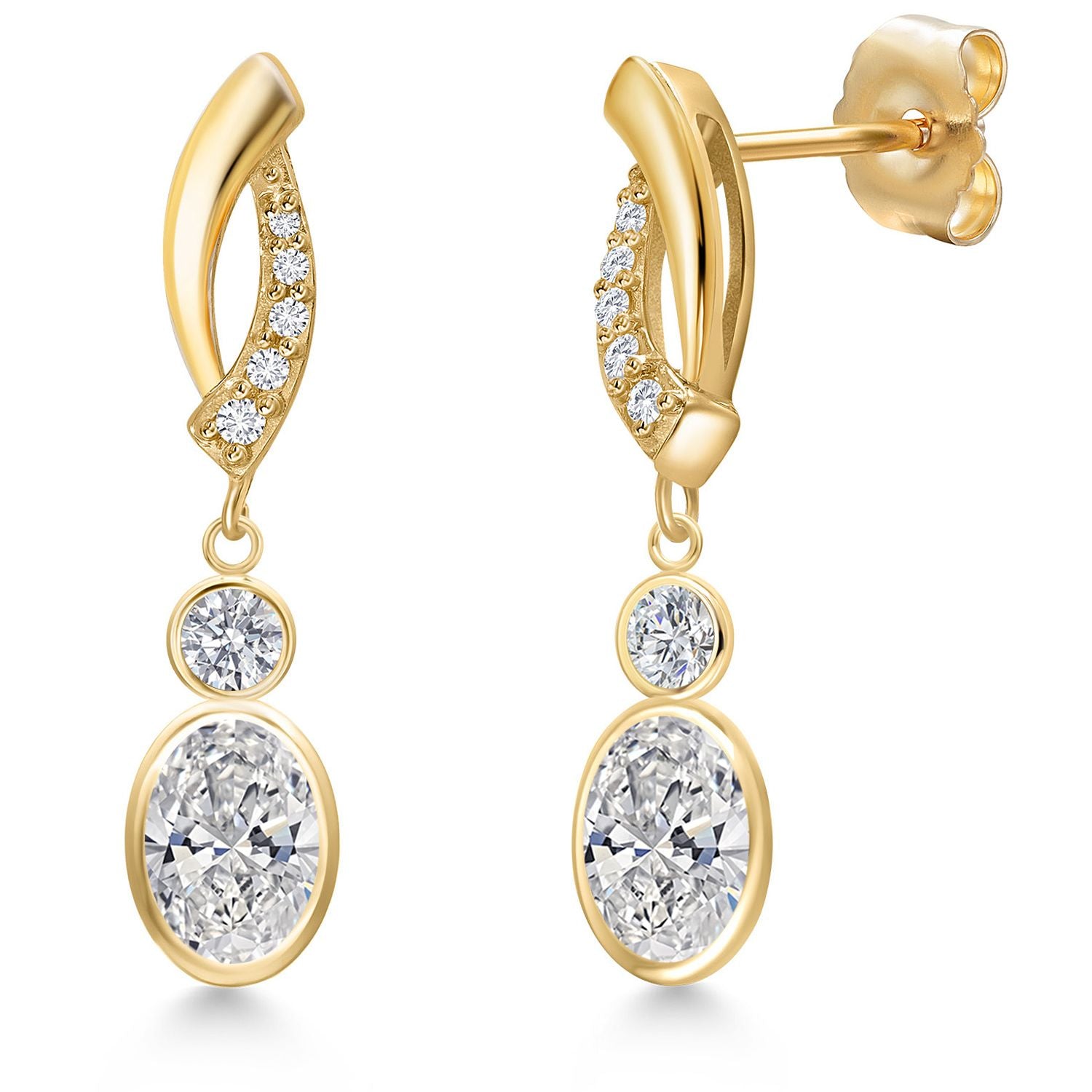 Earrings in 14K Yellow Gold