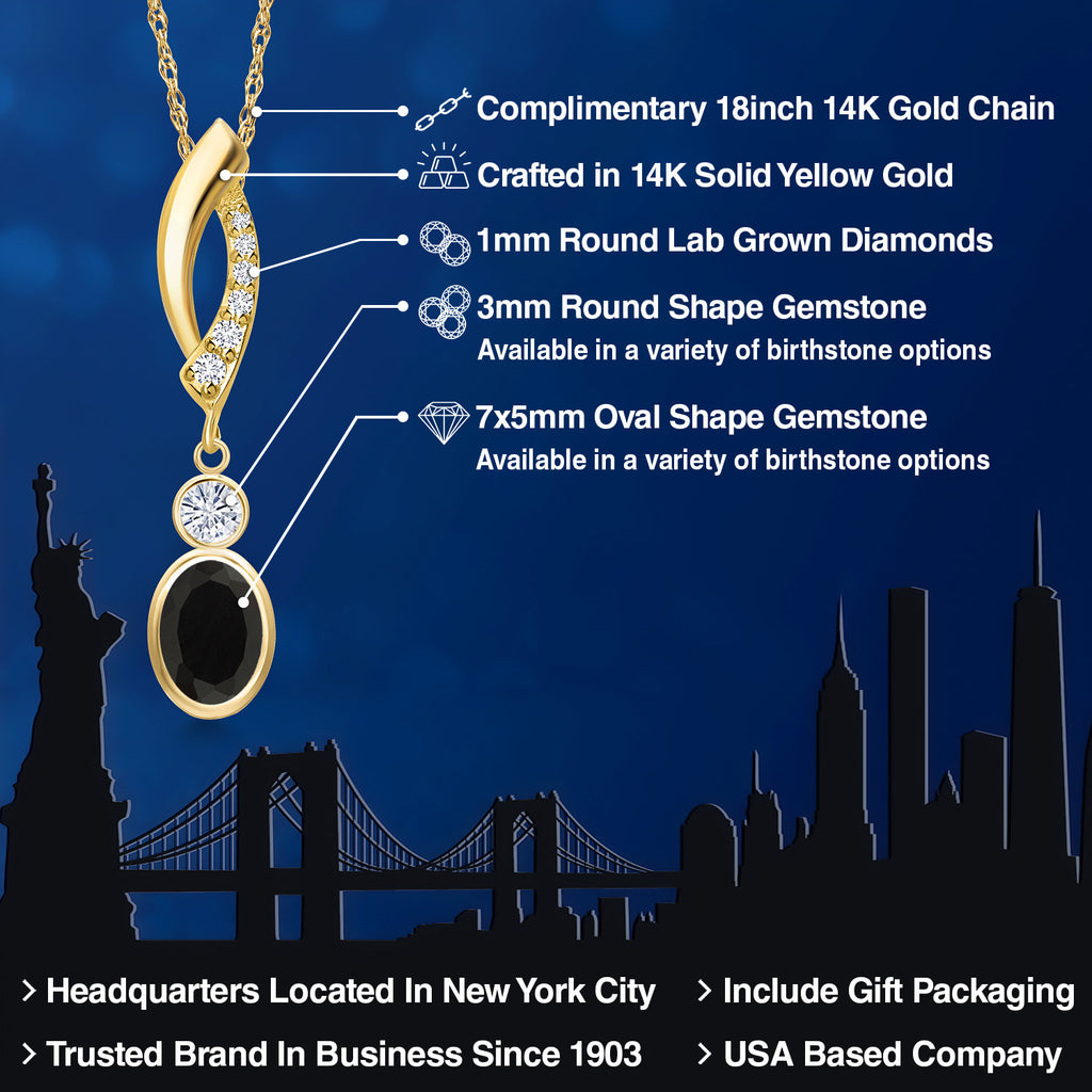 Pendant in 14K Yellow Gold