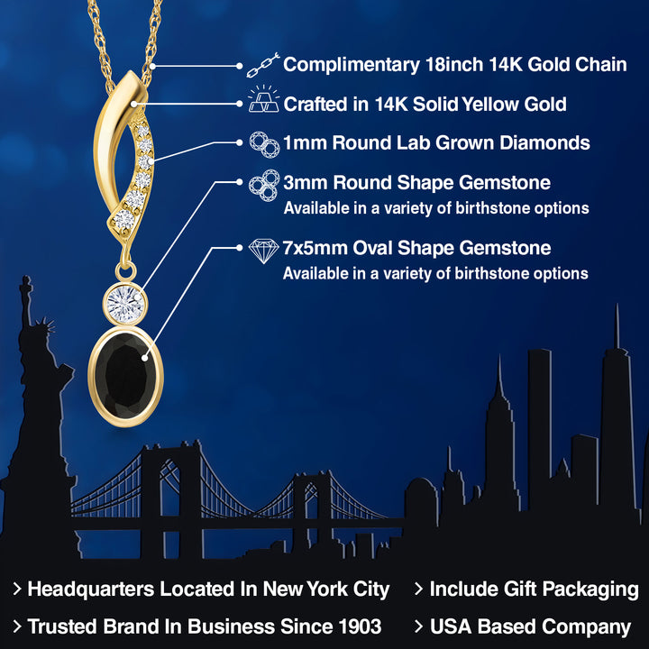 Pendant in 14K Yellow Gold