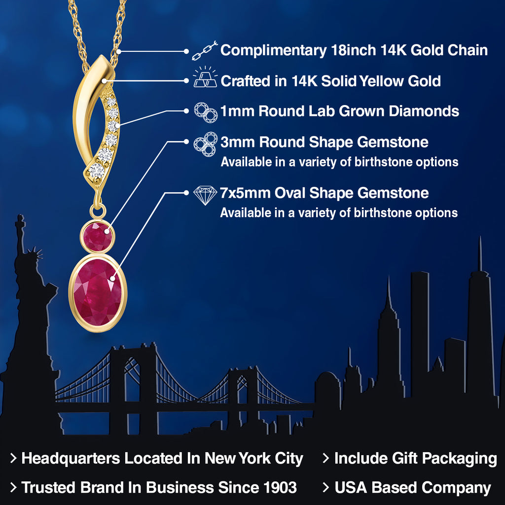 Pendant in 14K Yellow Gold