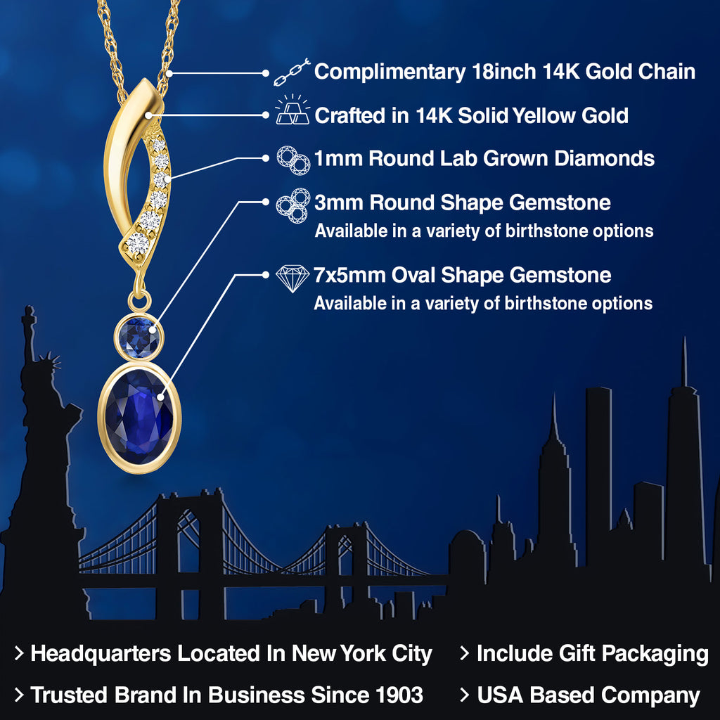 Pendant in 14K Yellow Gold