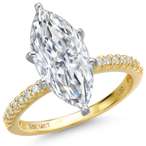 9_Ring in 14K Two Tone Gold