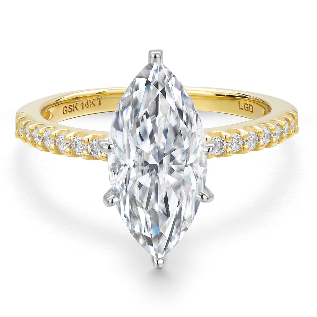 9_Ring in 14K Two Tone Gold