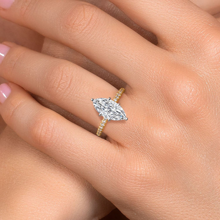 9_Ring in 14K Two Tone Gold
