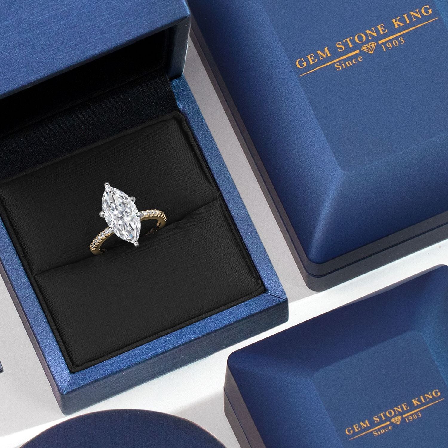 9_Ring in 14K Two Tone Gold