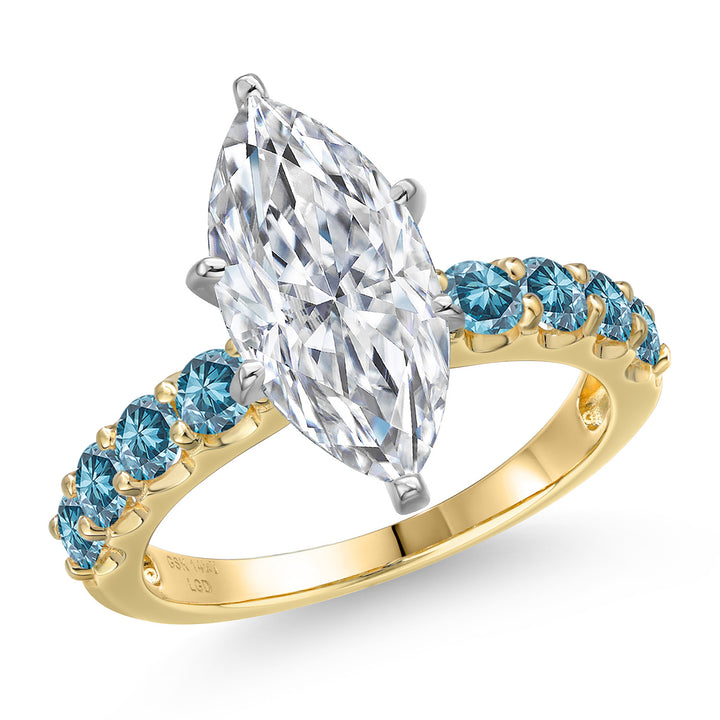 6_Ring in 14K Two Tone Gold