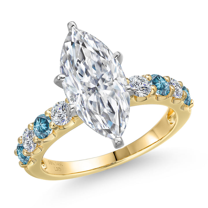 6_Ring in 14K Two Tone Gold