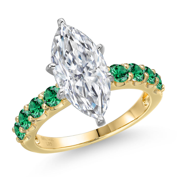 6_Ring in 14K Two Tone Gold