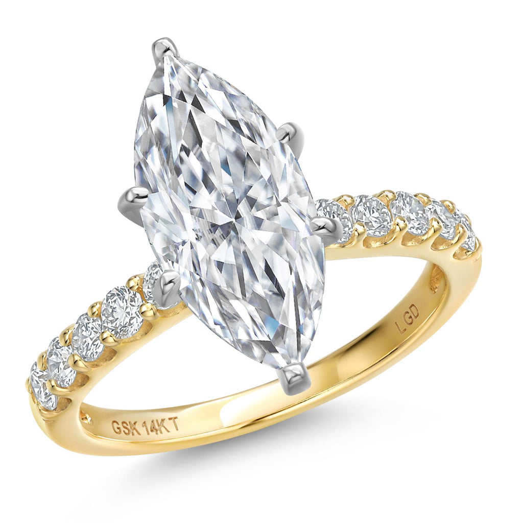 Center 3ct_9_Ring in 14K Two Tone Gold