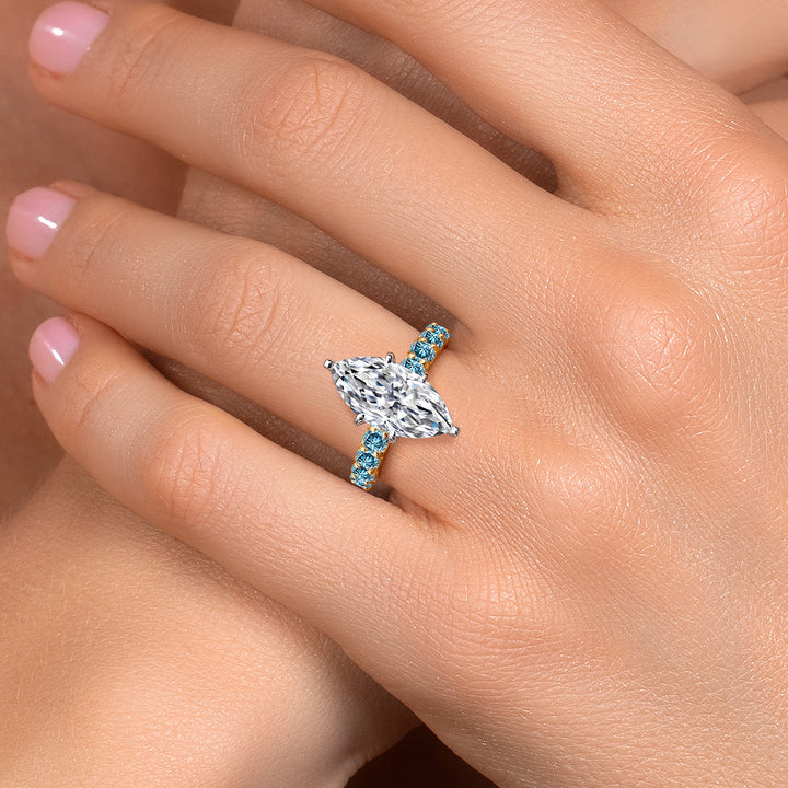 Ring in 14K Two Tone Gold