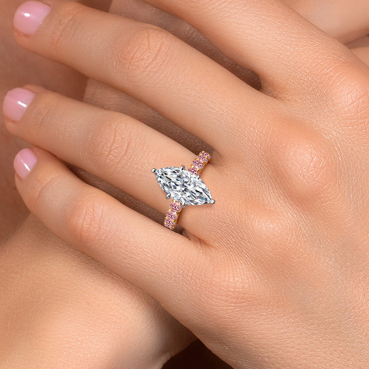 Ring in 14K Two Tone Gold