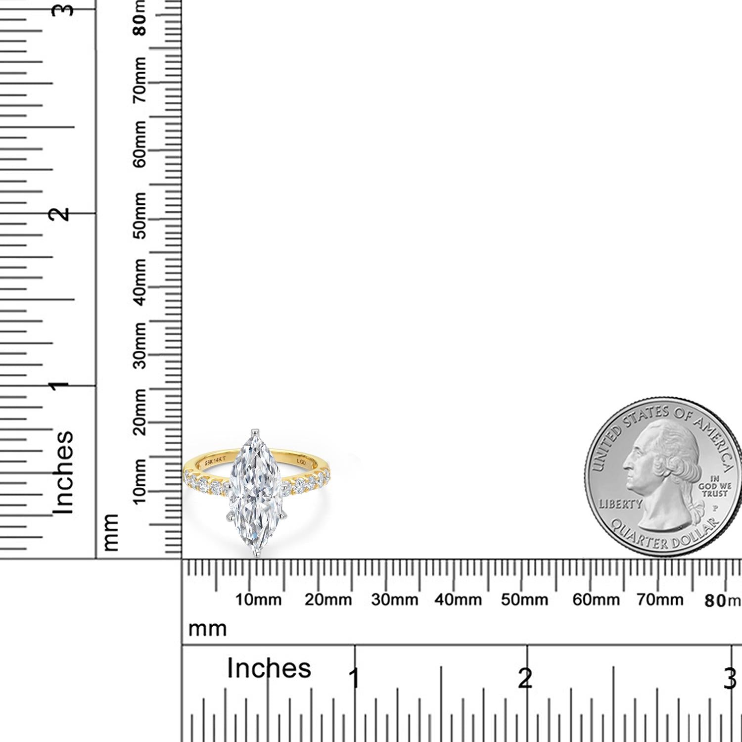 Center 4ct_Ring in 14K Two Tone Gold