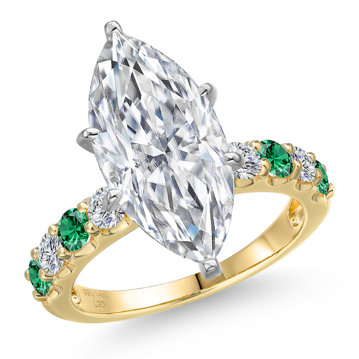 5_Ring in 14K Two Tone Gold