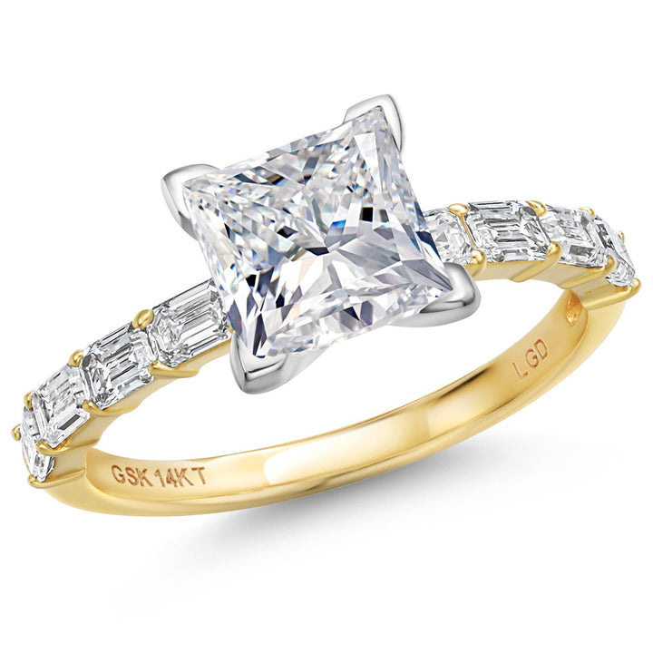 Center 2ct_5_Ring in 14K Two Tone Gold