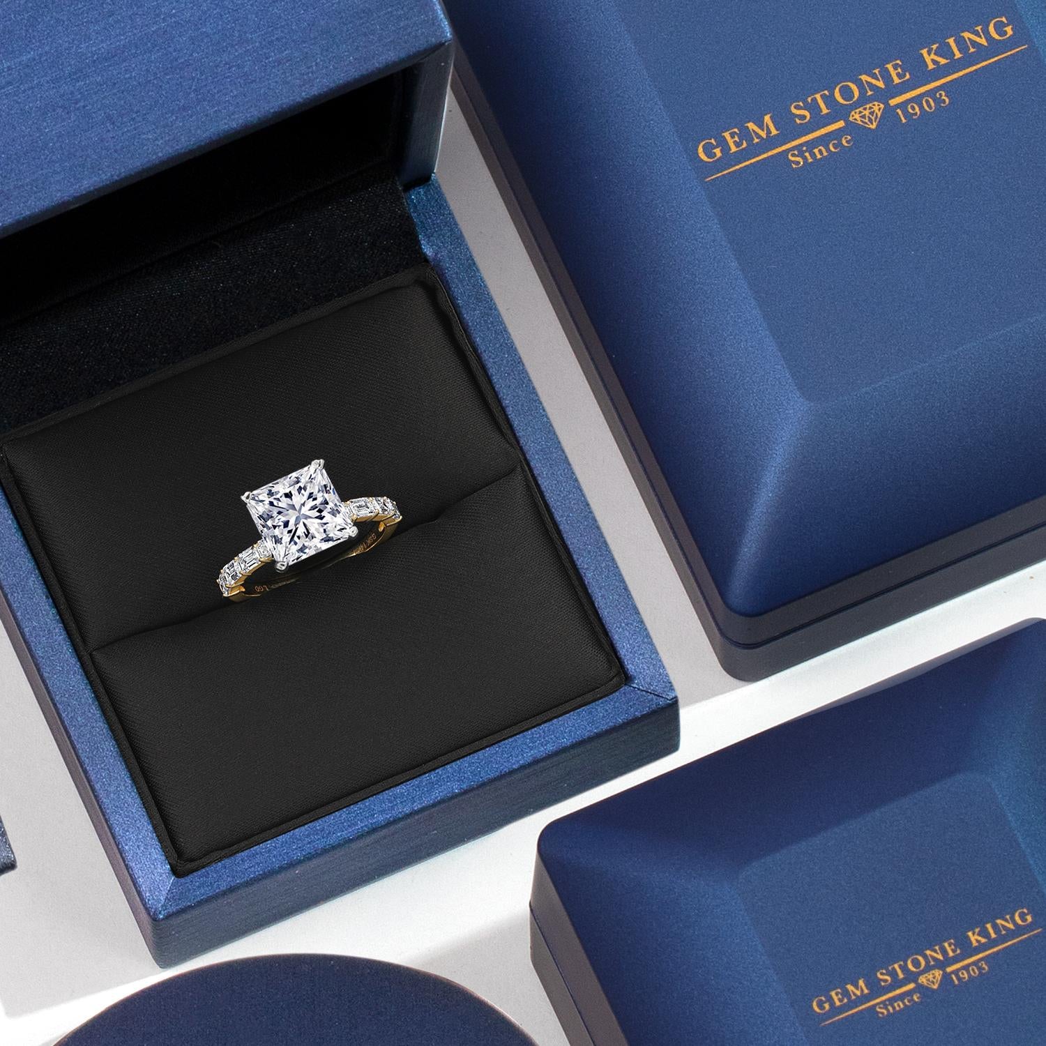 Center 5ct_Ring in 14K Two Tone Gold