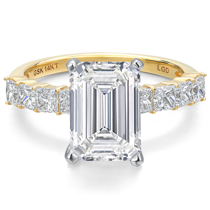 Ring in 14K Two Tone Gold
