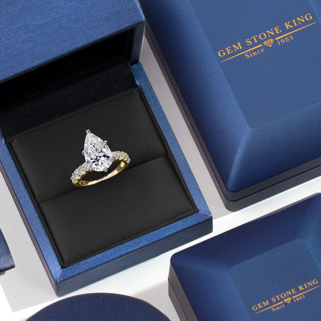 D - E_Center 5ct_Ring in 14K Two Tone Gold