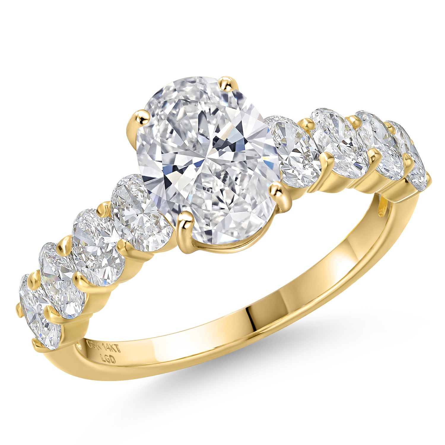 Center 1.50ct_5_Ring in 14K Yellow Gold