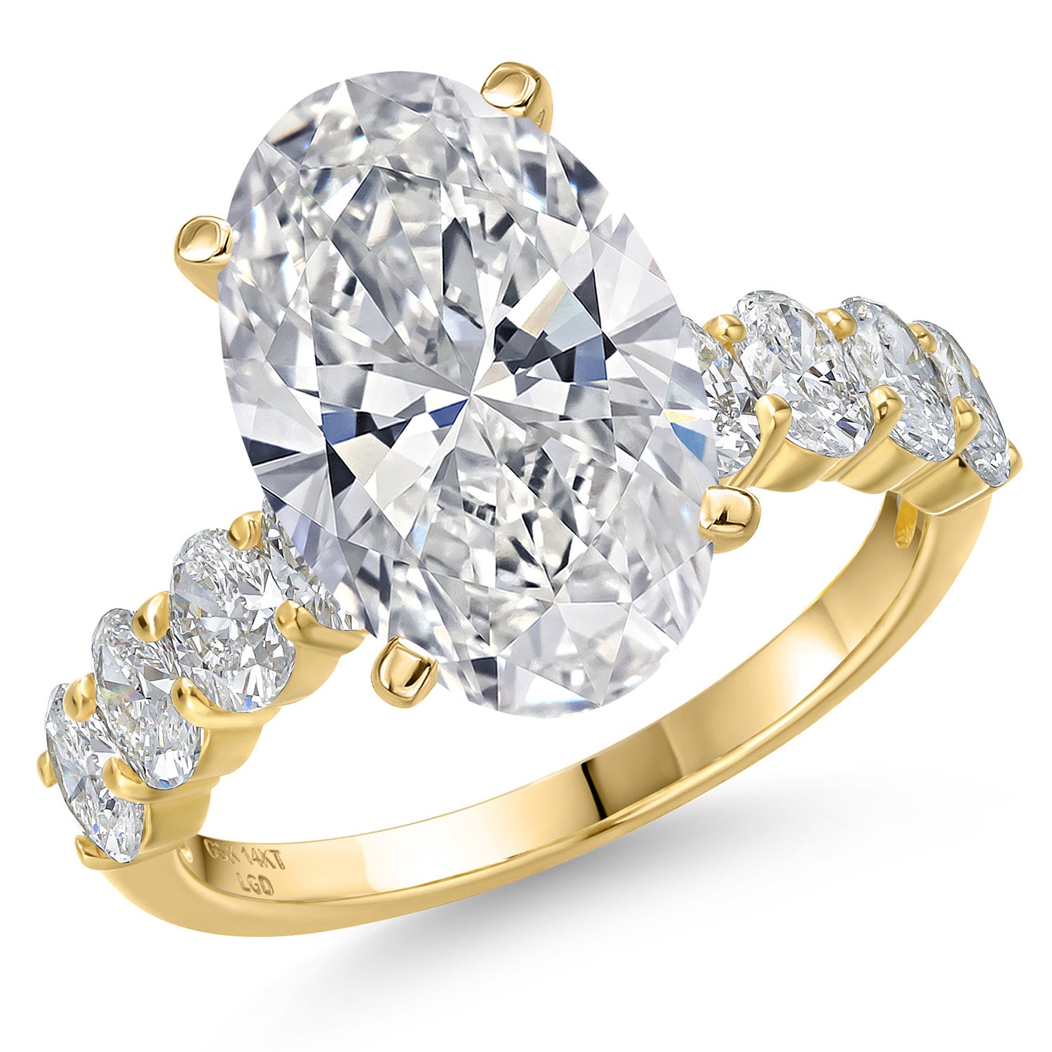 Center 5.00ct_6_Ring in 14K Yellow Gold