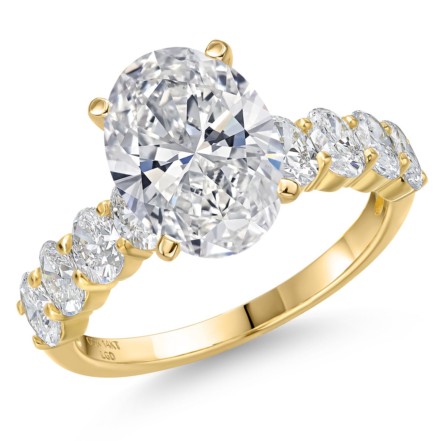 Center 3.00ct_8_Ring in 14K Yellow Gold