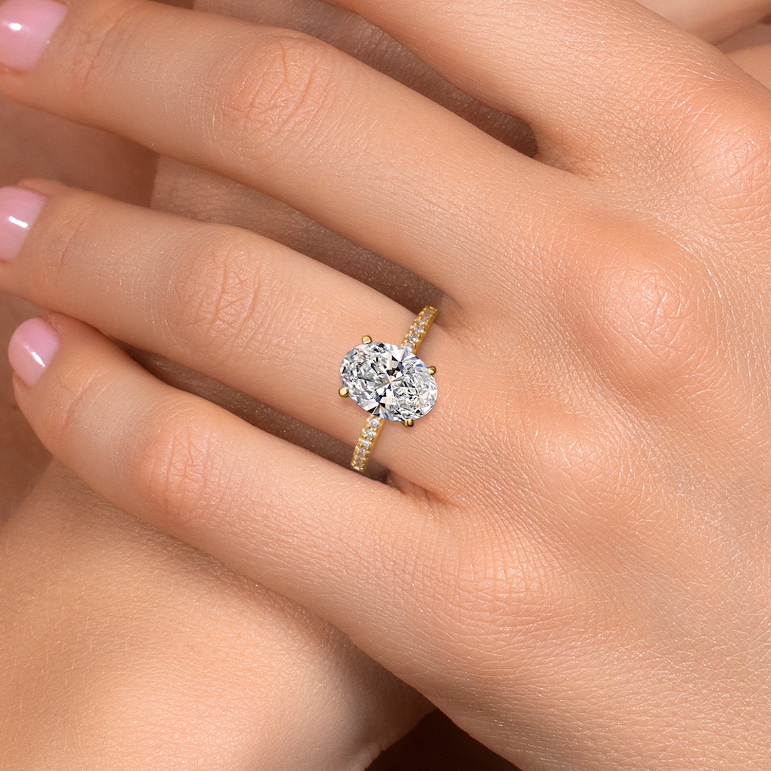 Center 3ct_Ring in 14K Yellow Gold