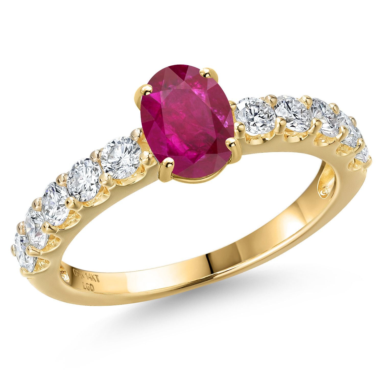 5_Ring in 14K Yellow Gold