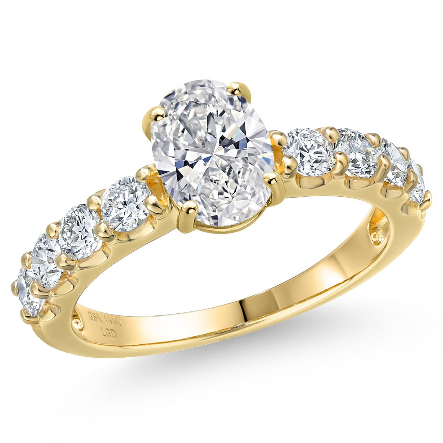 Center 1ct_8_Ring in 14K Yellow Gold