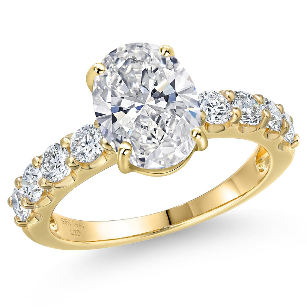 Center 2ct_8_Ring in 14K Yellow Gold