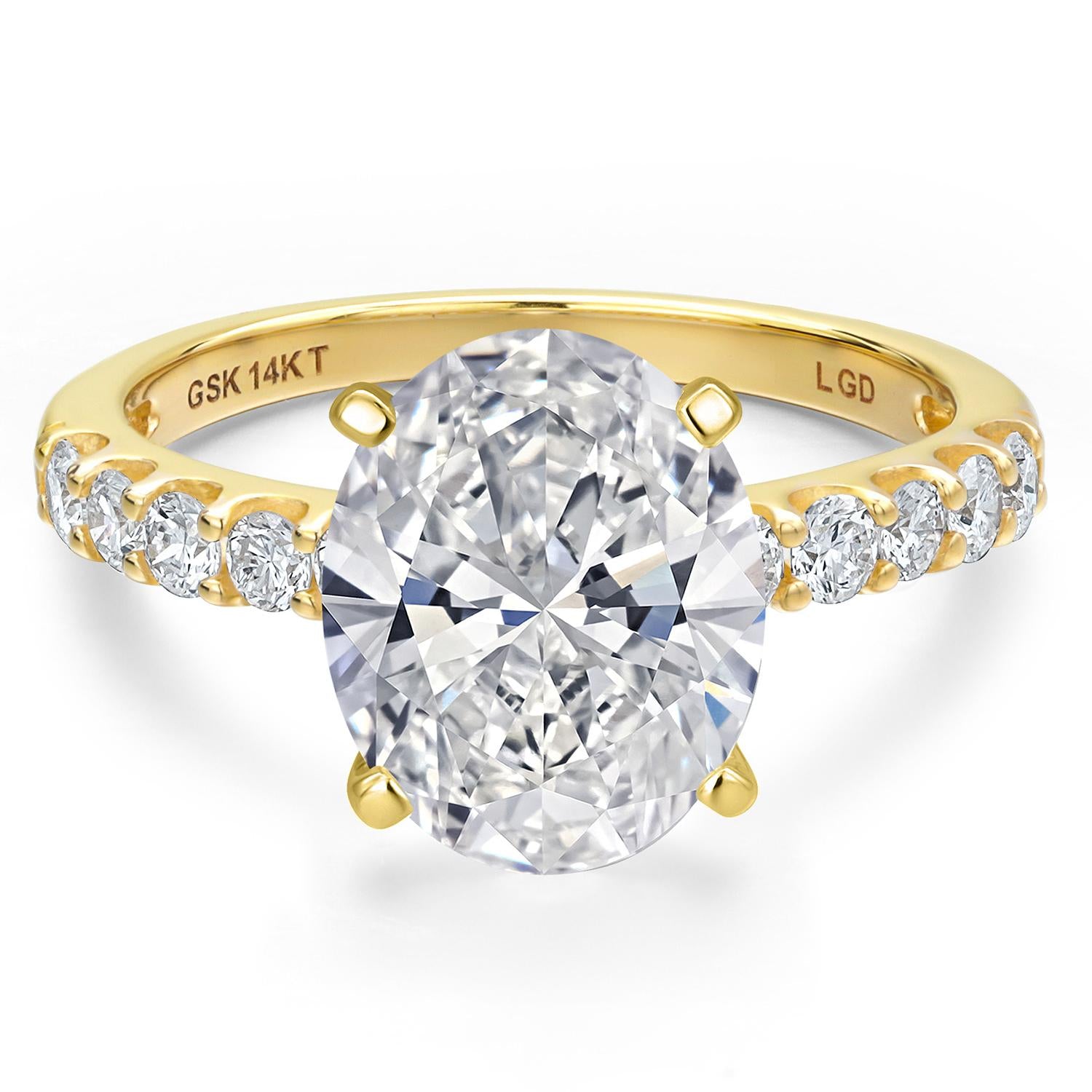 Center 4ct_Ring in 14K Yellow Gold
