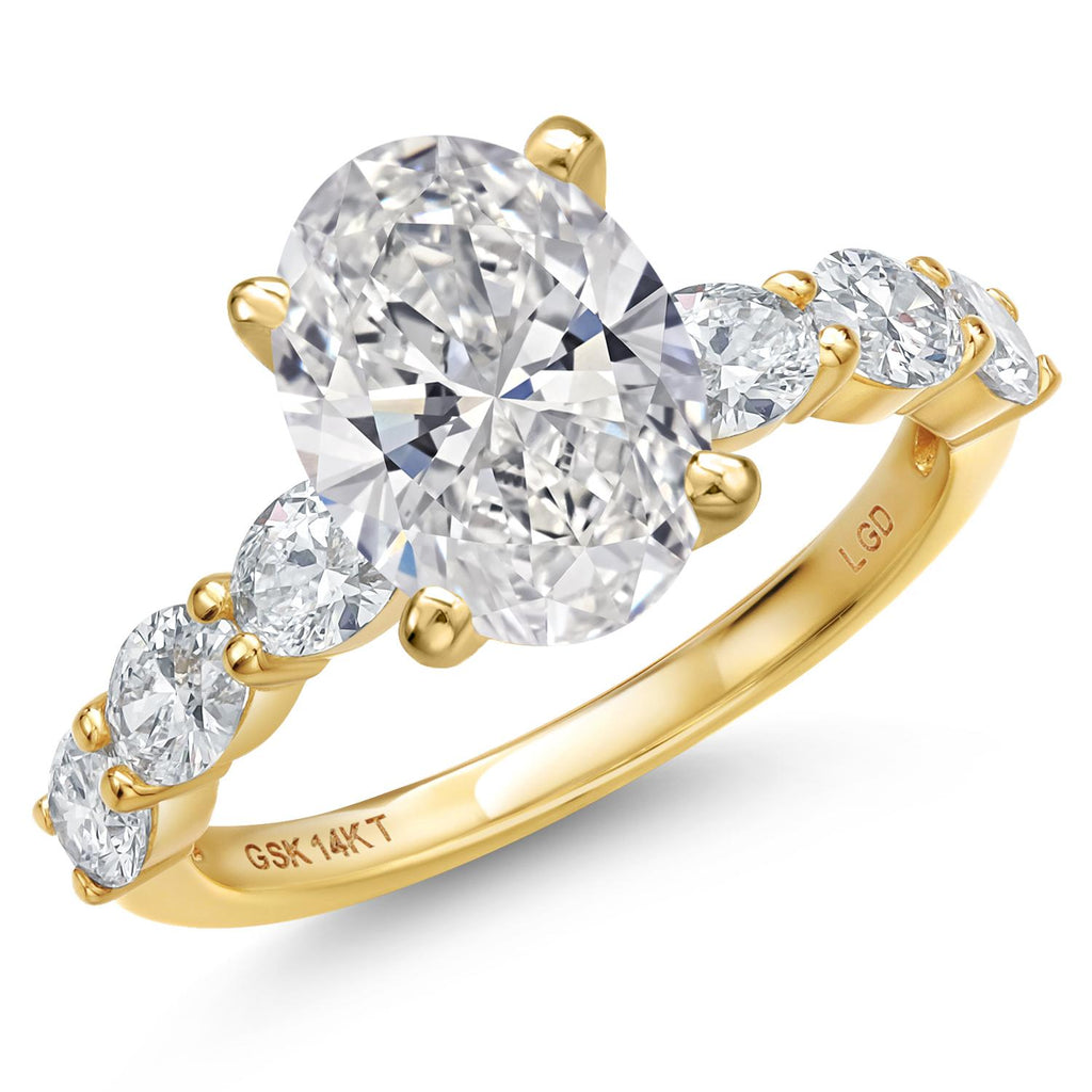 Center 2ct_8_Ring in 14K Yellow Gold