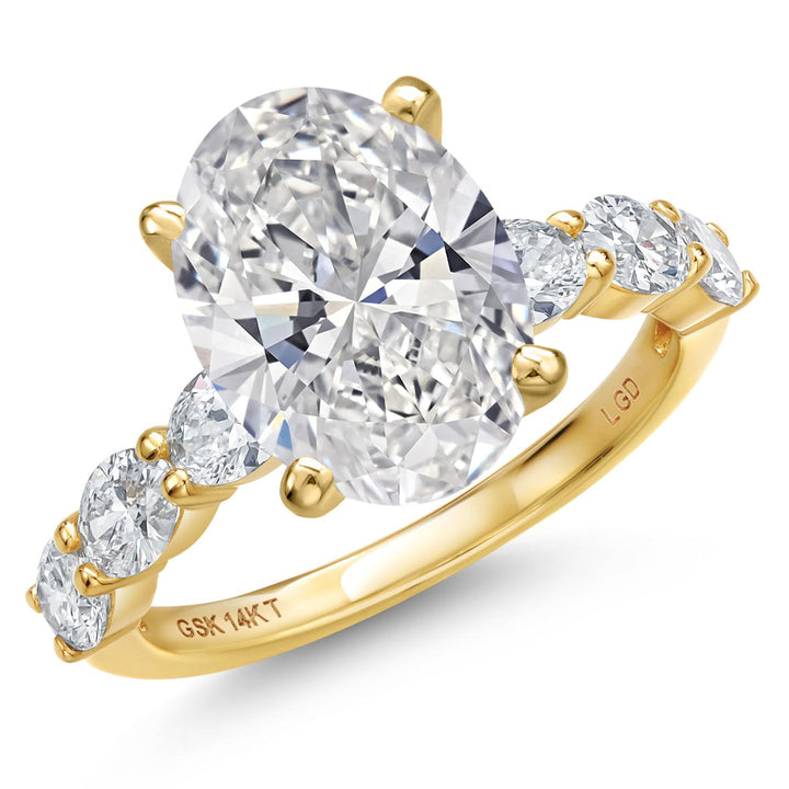 Center 4ct_5_Ring in 14K Yellow Gold