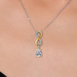Pendant in 925 Sterling Silver and 10K Yellow Gold