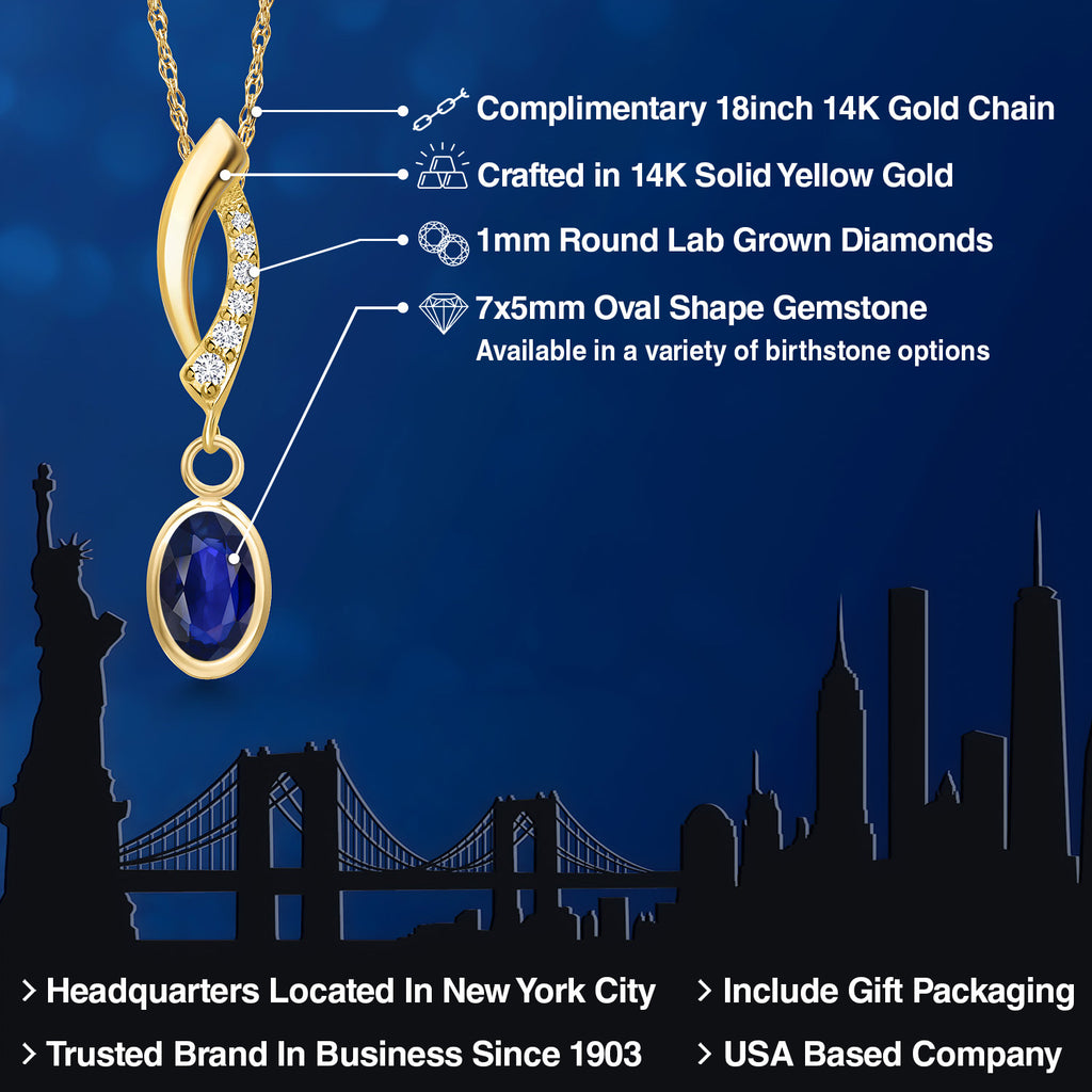 Pendant in 14K Yellow Gold