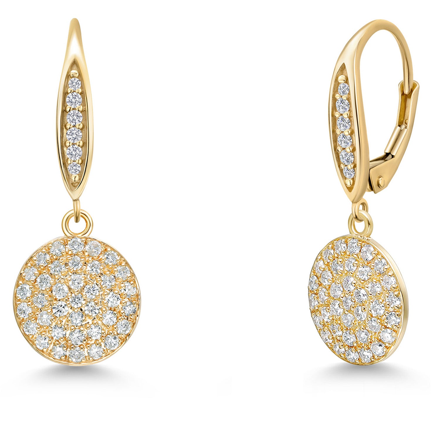 Earrings in 10K Yellow Gold