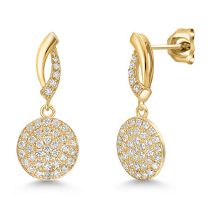 Earrings in 10K Yellow Gold